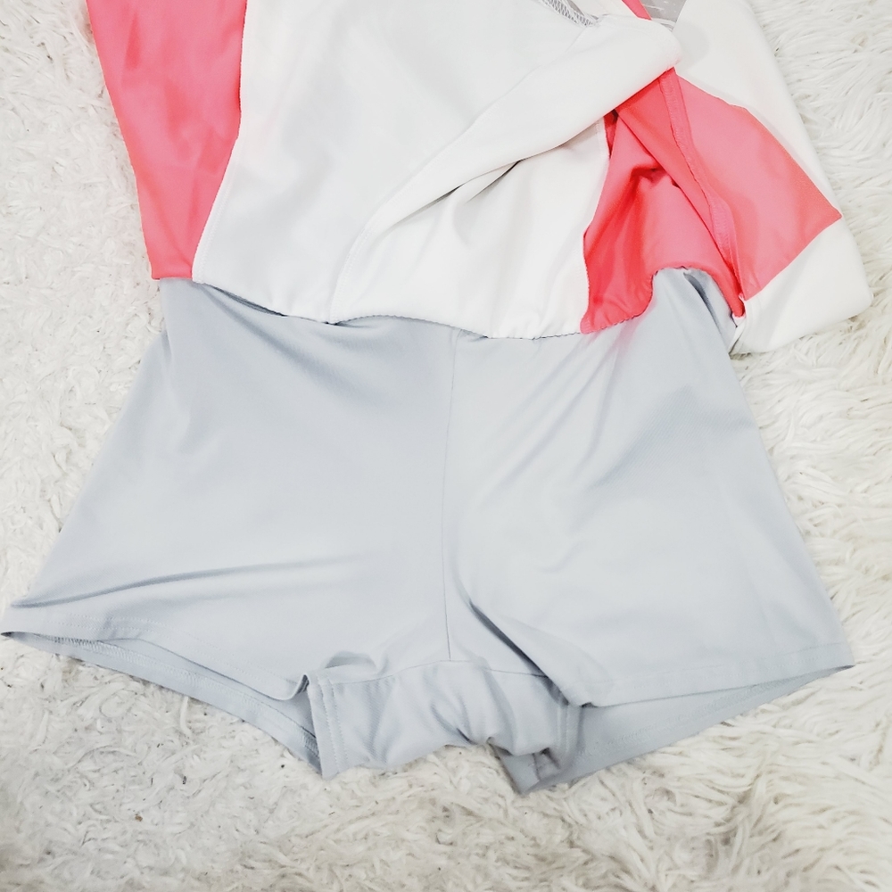 Adidas Stella McCartney Watermelon/White Barricade tennis/pickleball skort - Picture 5 of 13